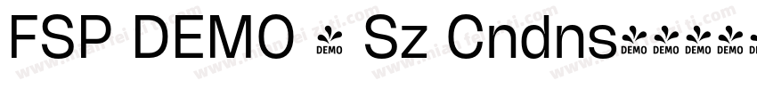 FSP DEMO - Sz Cndns字体转换